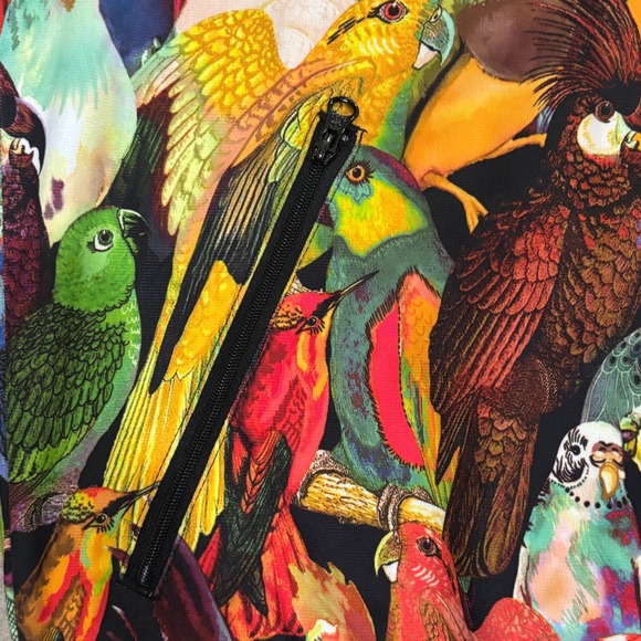 Adidas Originals x Farm Rio Tropical Bird Print Track Jacket Womens sz 12 - Picture 7 of 16